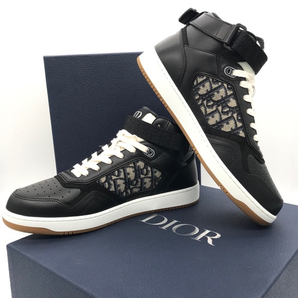 Dior Other - Authentic DIOR Black Smooth Calfskin Sneakers